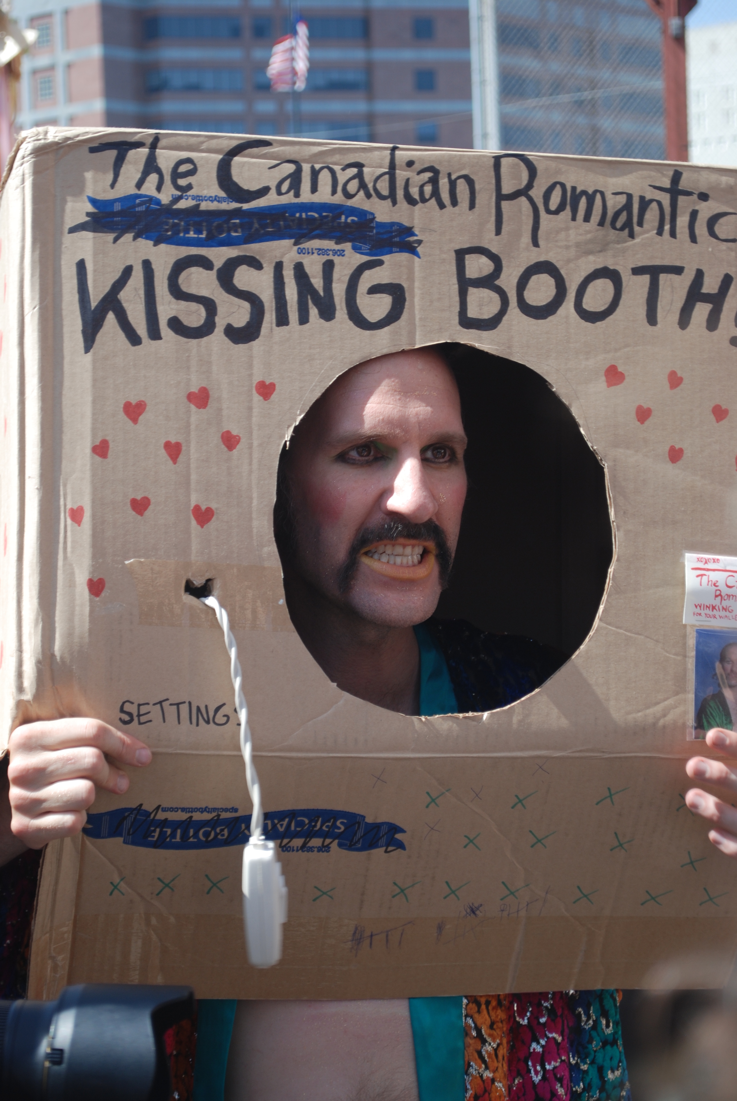 The Canadian Romantic Kissing Booth, LA