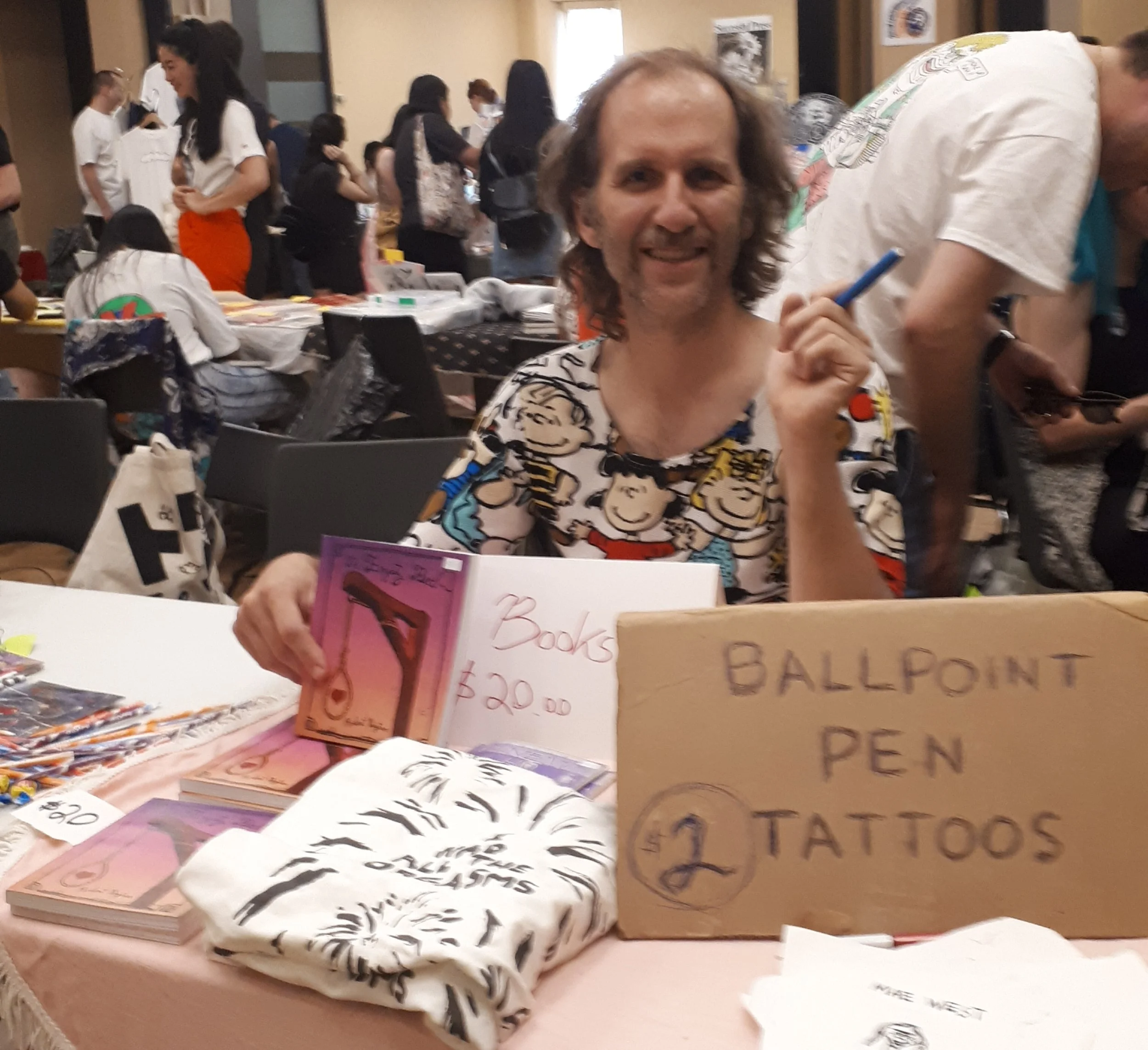 me at Zine Dream