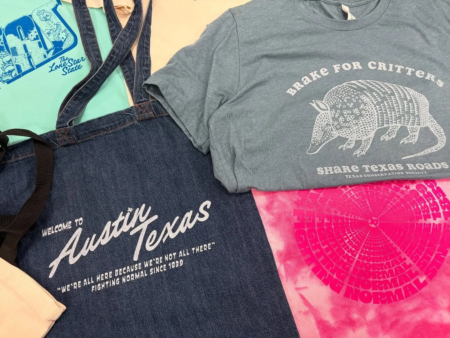 You made it to Friday. We hope it&rsquo;s treating you well! #AustinTx #atx #tx #texas #merch #print #screenprinting #art #apparel #comfortcolors #bellacanvas