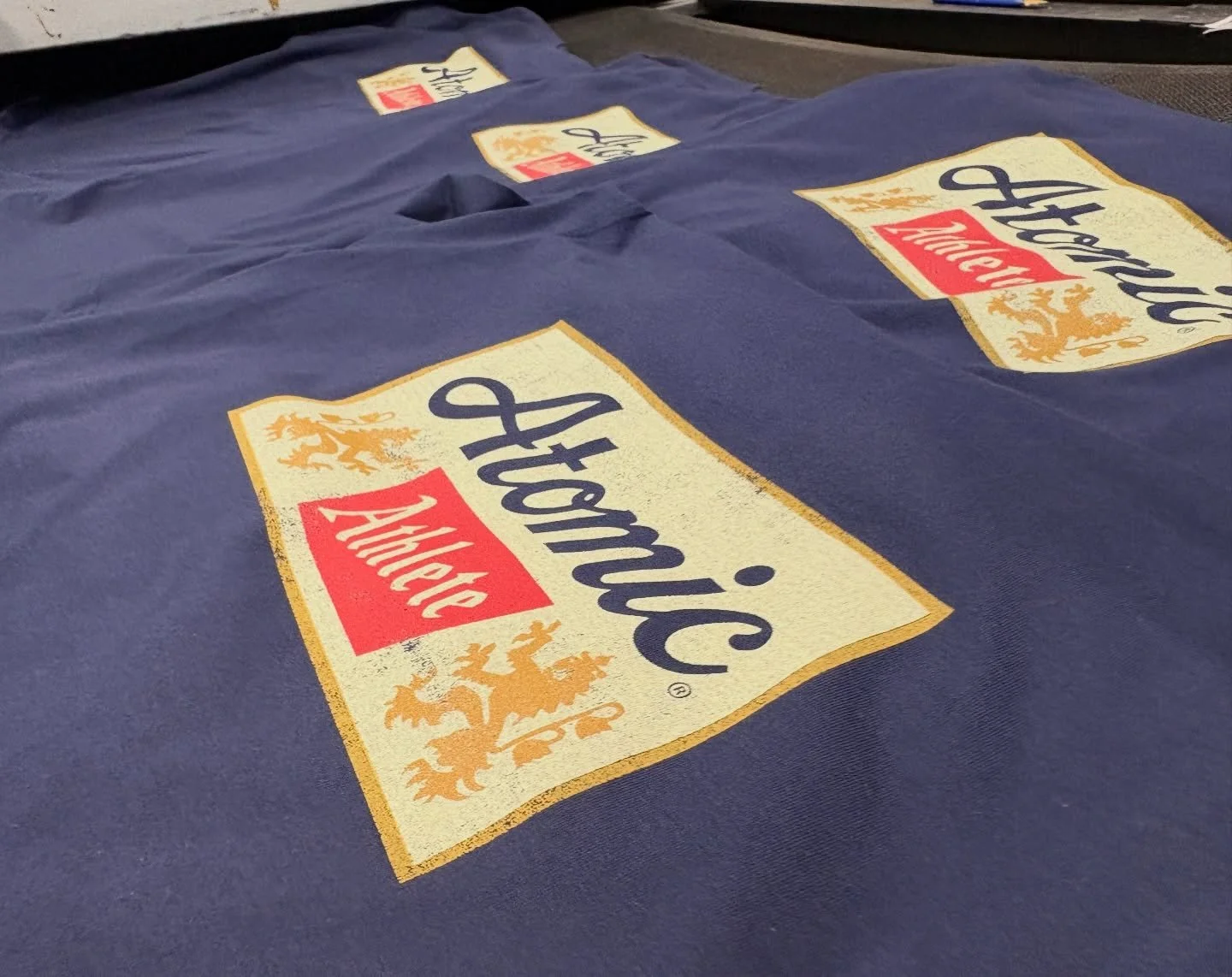 @atomicathlete getting some new gear featuring a vintage look to start the year off. Let&rsquo;s get those orders in and start 2026 with some new merch! #atx #austintx #texas #merch #texas