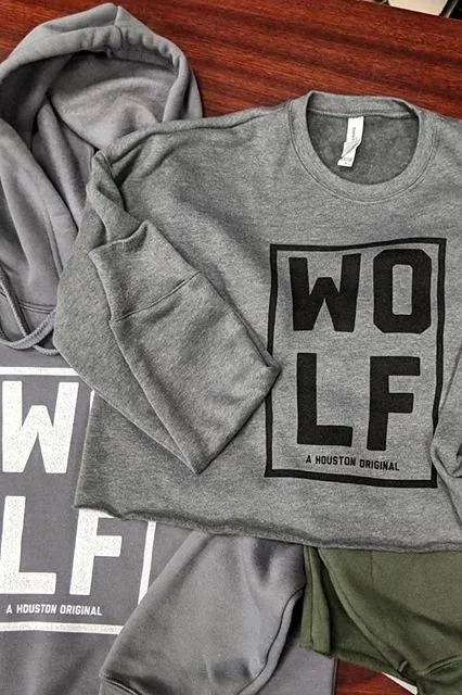 Folded custom apparel and promotional merchandise