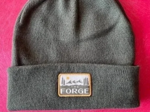 Custom embroidered company outerwear and winter beanie