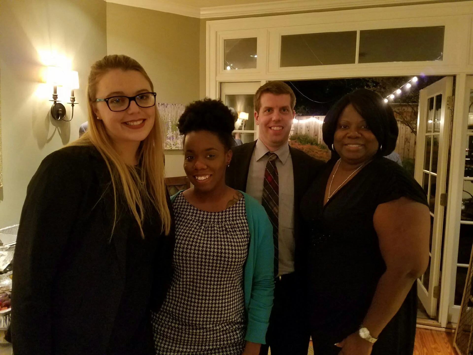 The DCC team, from L to R: Emma Gross, Breyana Franklin, Peter Morscheck, and Marsha Smith