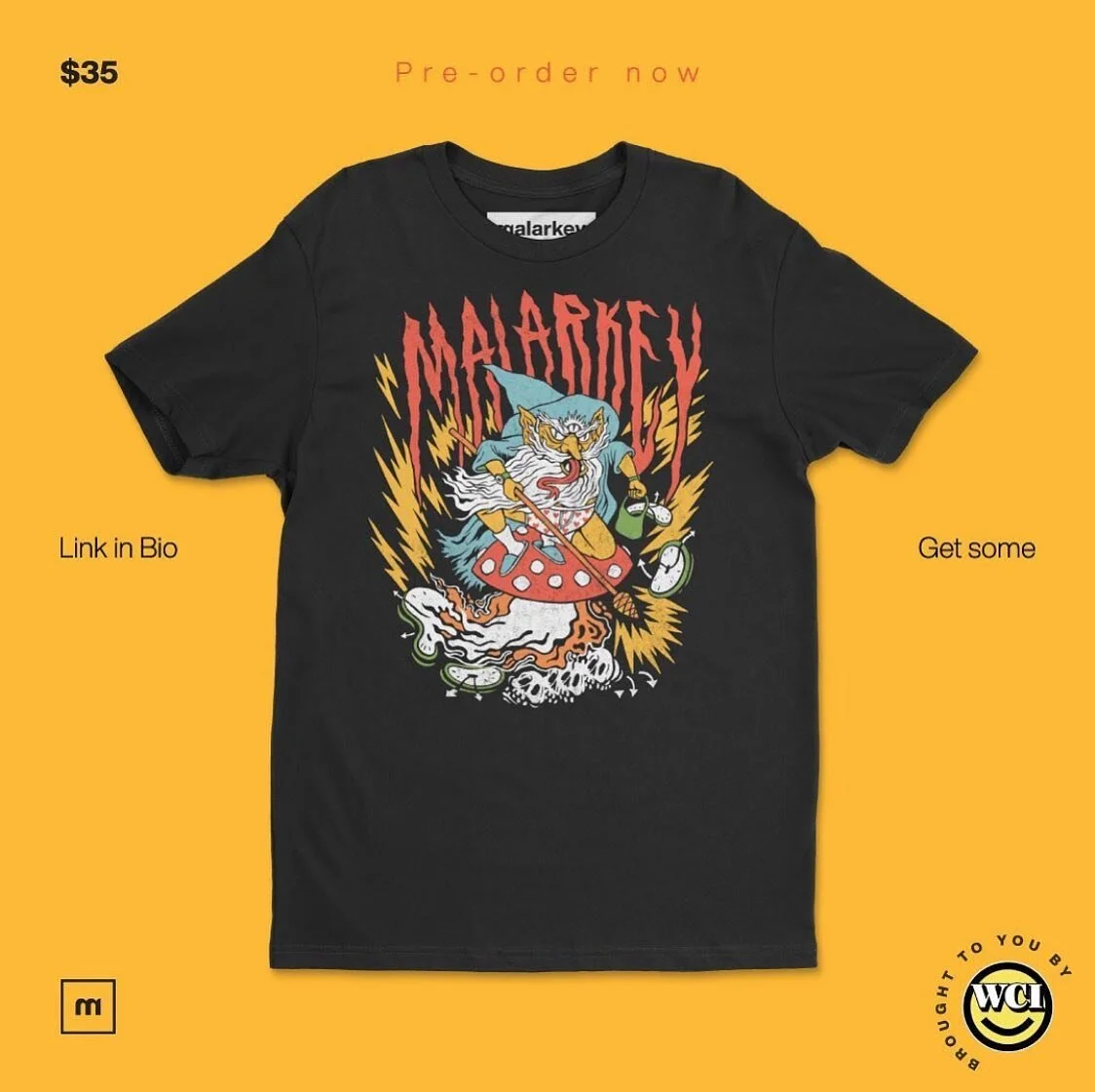 We are closing a 2 week online presale store for @malarkey.wtf today. This is just one of the designs we have to offer in the online store we set up for them check it out!
