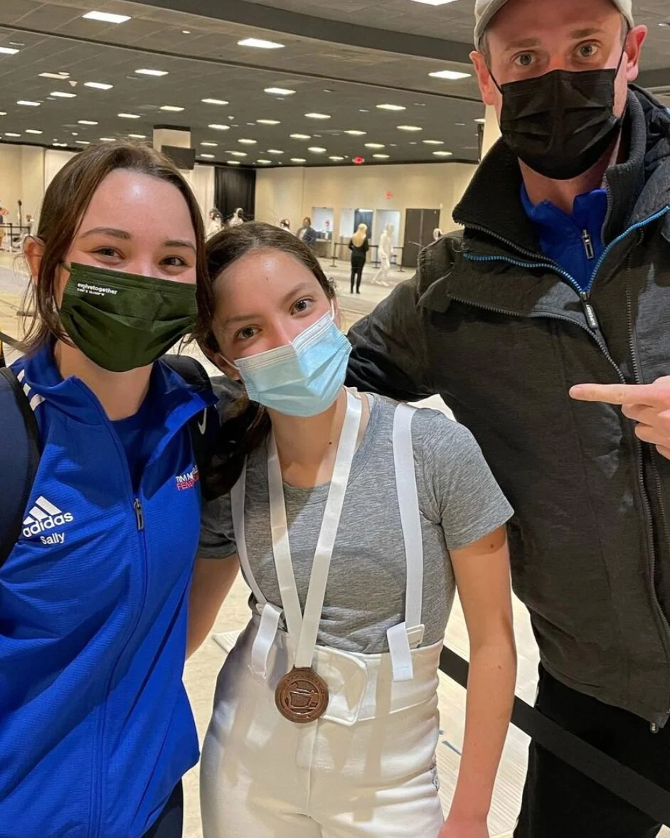 Saber Fencers Were Super at the Gold Finch ROC/RJCC/RYC/VET