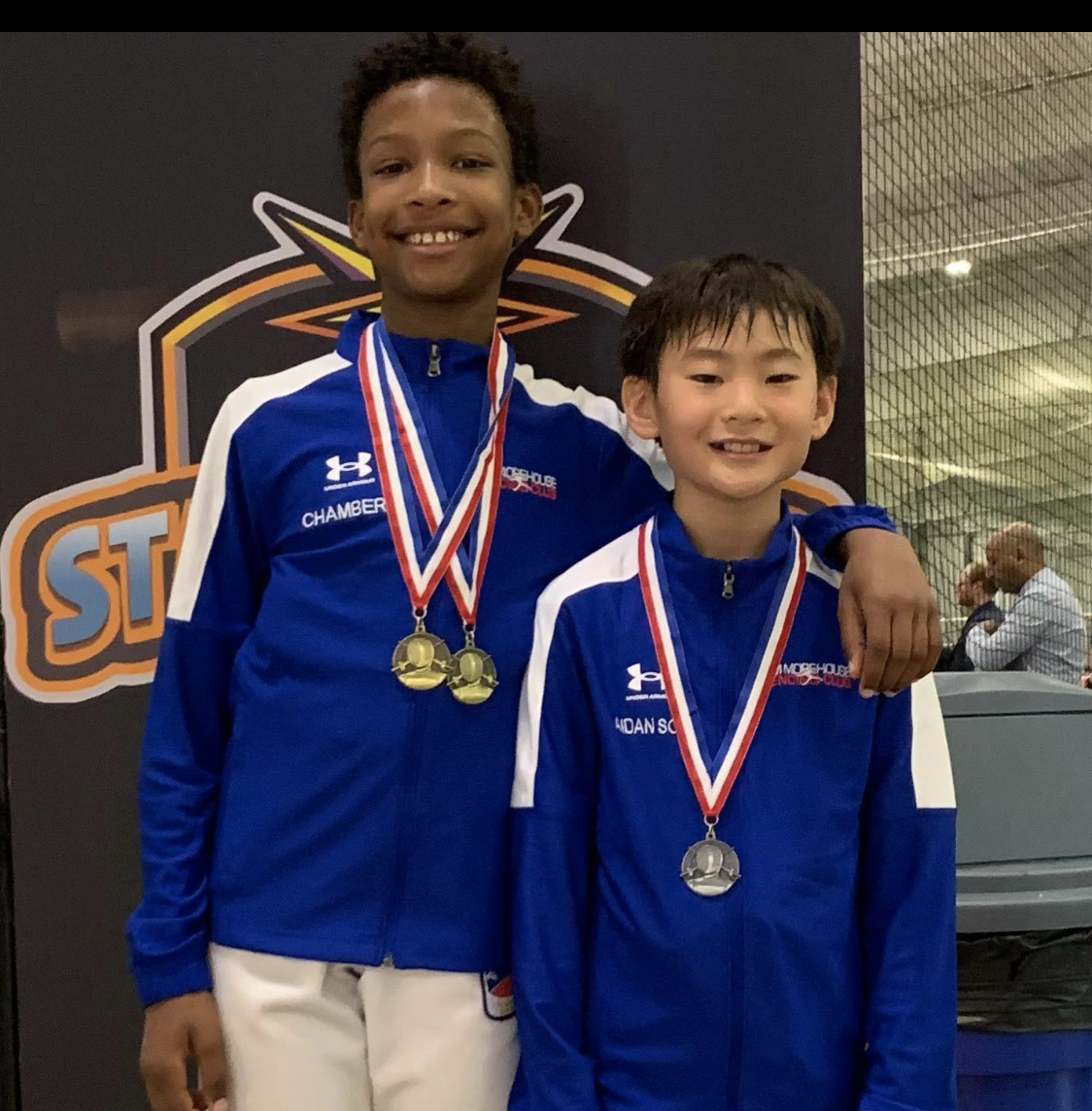 Miles Chambers, AIdan Song Medals Star Cup.png