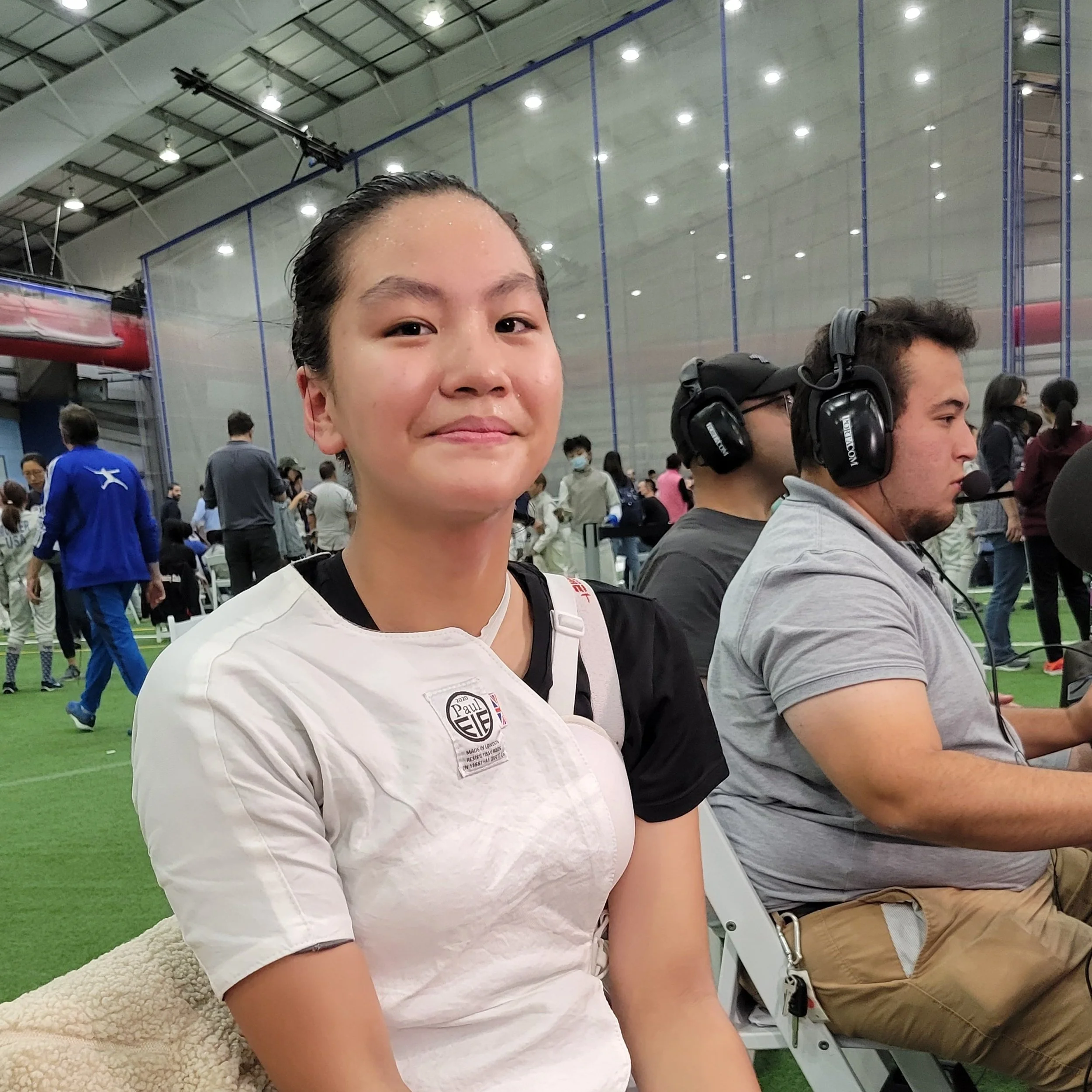 Alina Zhang Wins Gold in Cadet Women's Foil at the 9-State Fencing Cup