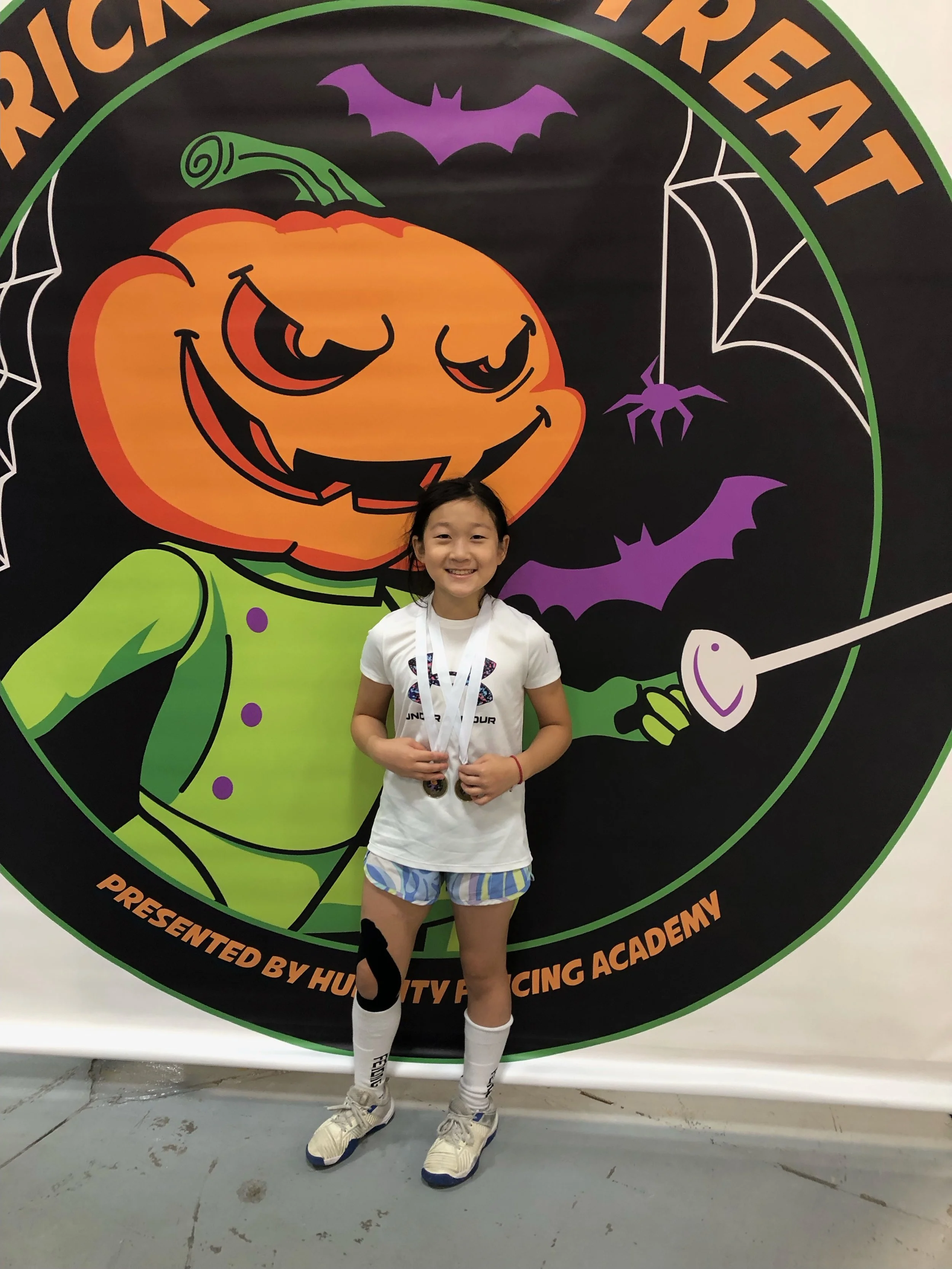 Tim Morehouse Fencers Start the Season With Trick or Retreat RYC/RYCC Medals