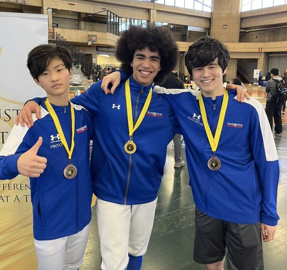 Lex, Sam , Isaac Yook Thrust medals.png