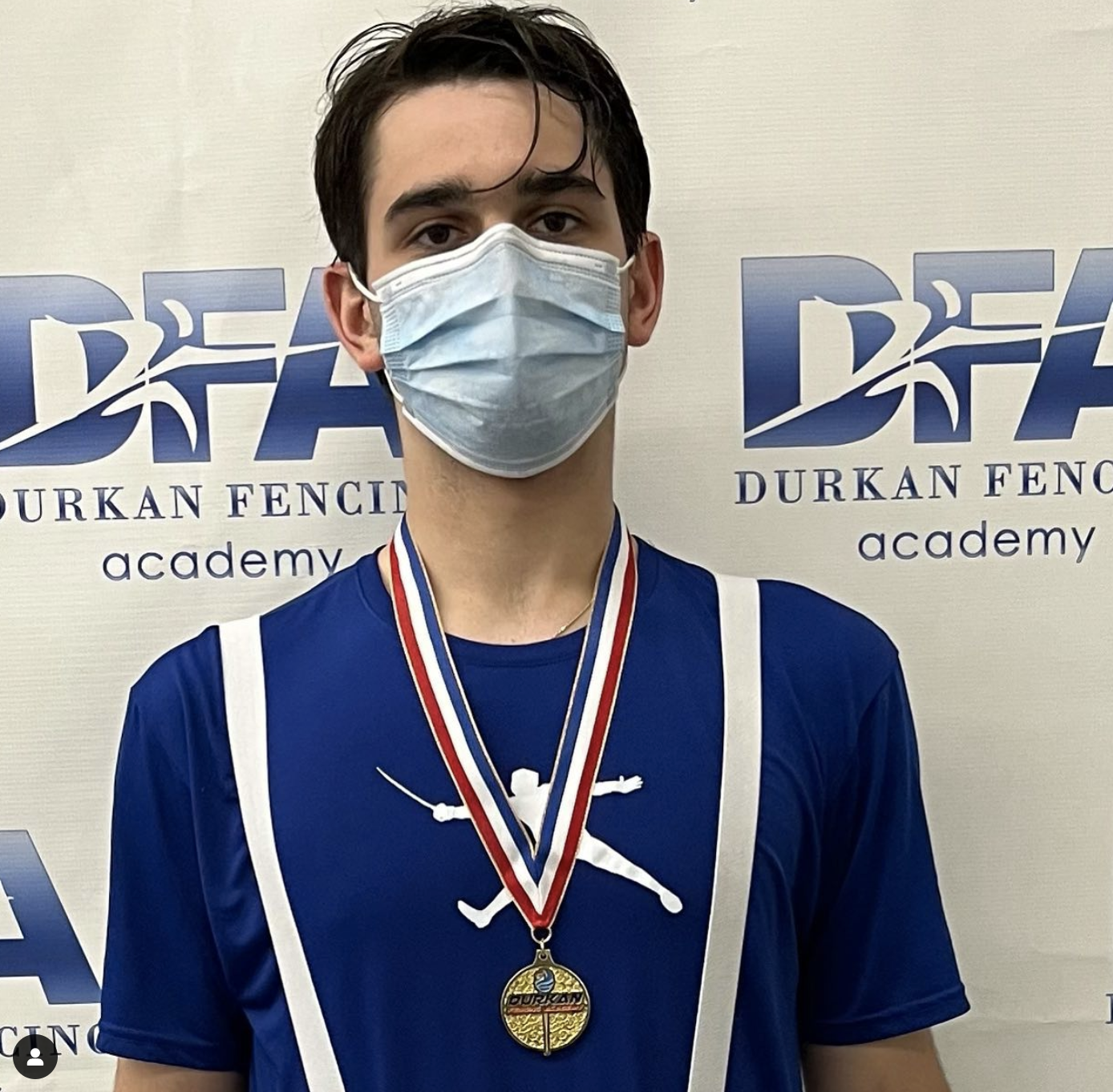 Matthew Fields, Sabrina Fang Medal at the Durkan Rooster Div IA ROC