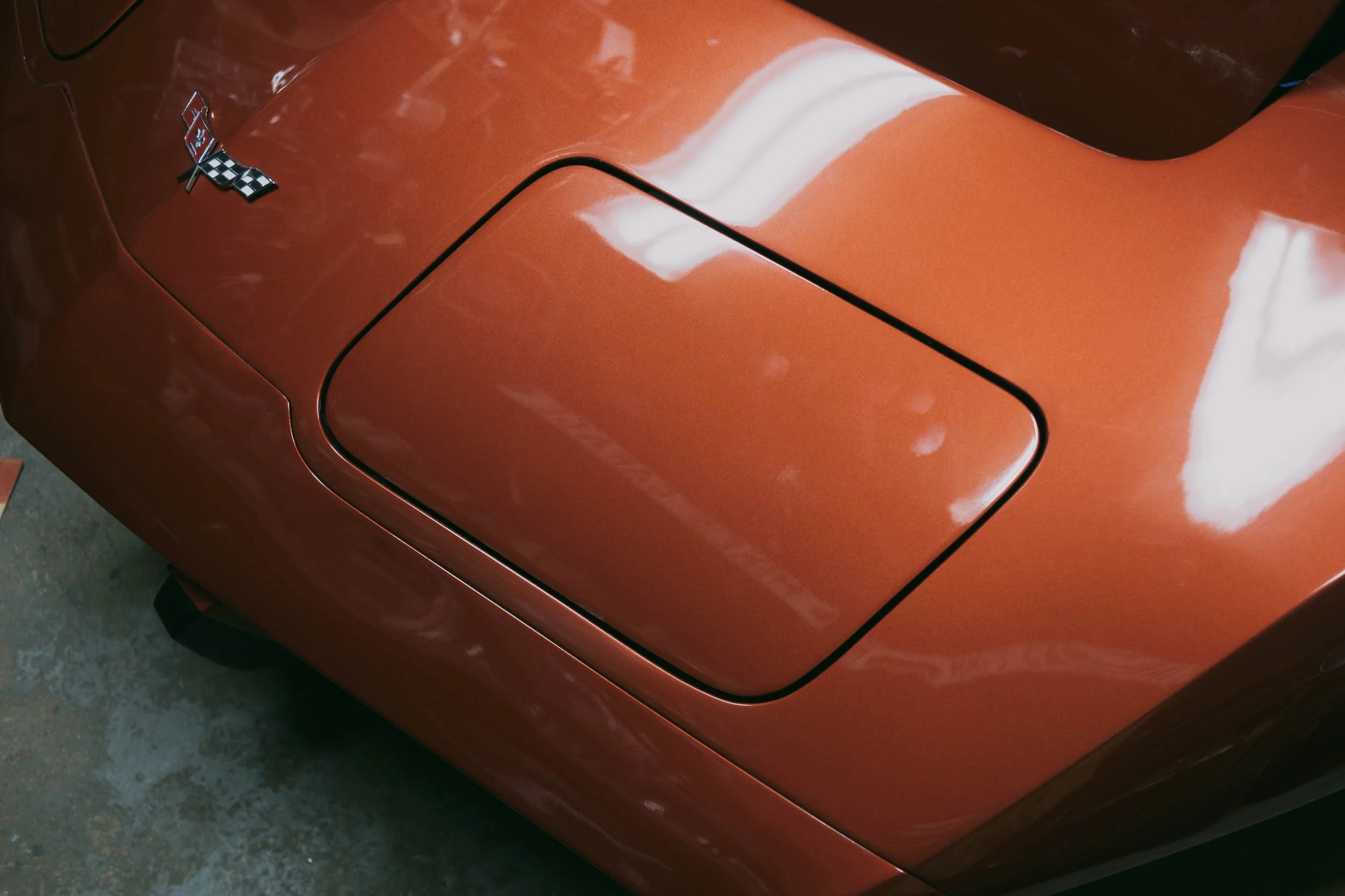 Remember I have a Corvette?? It's back home, ready to be repaired!