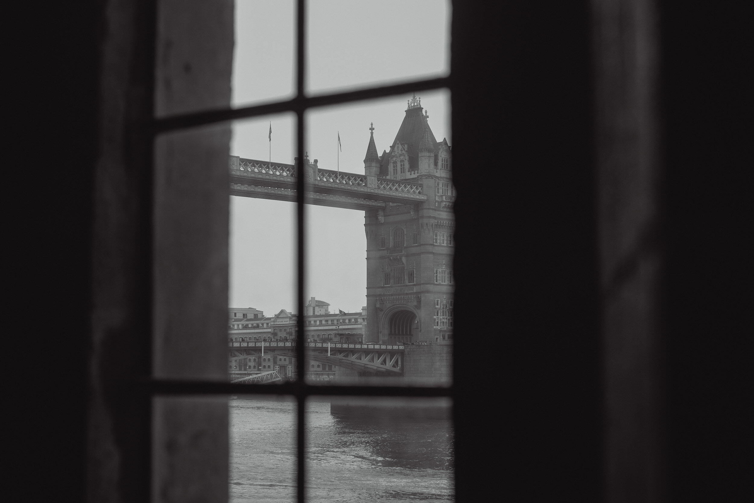 Tower Bridge From Inside The Tower Of London