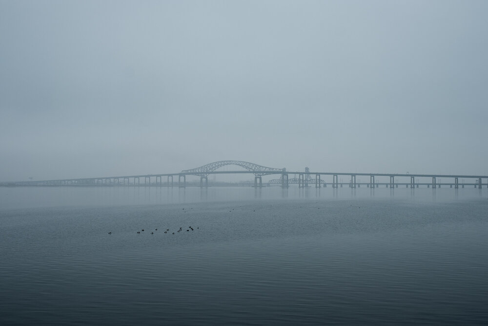 Newark Bay Bridge & The Hackensack River