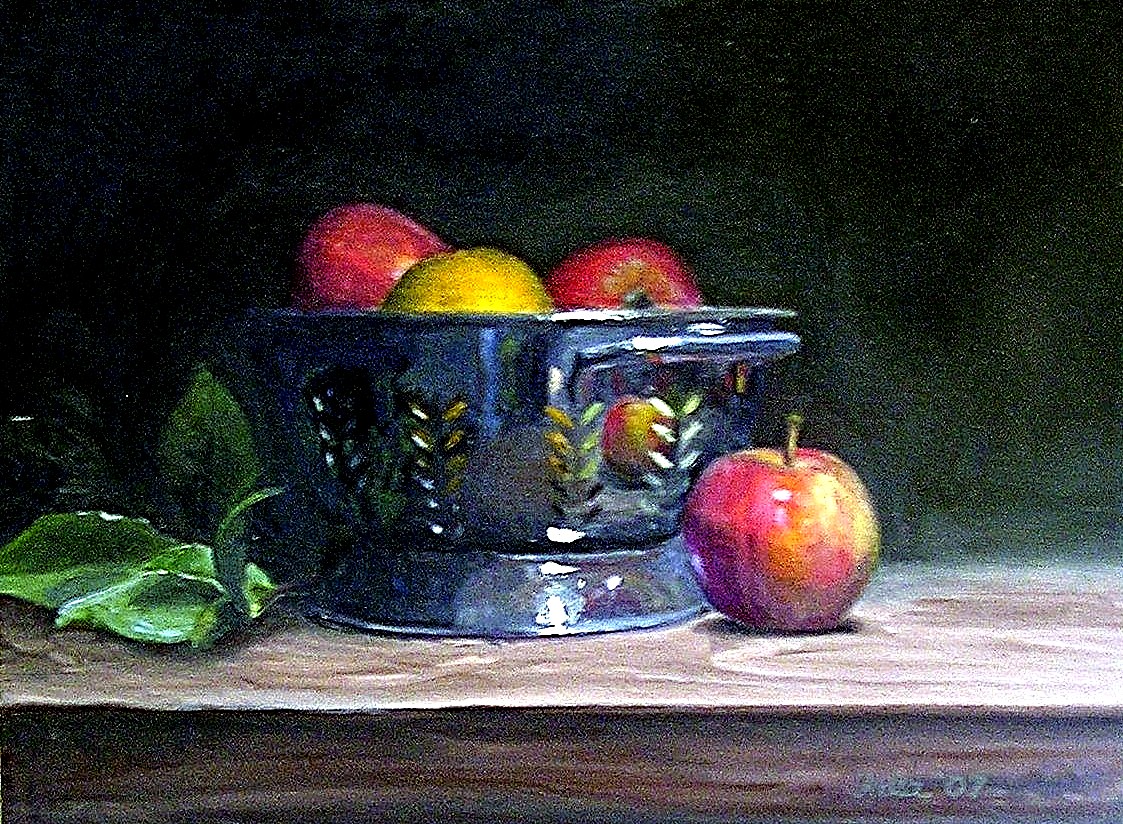 Still Life with Apples- Copyright 2007