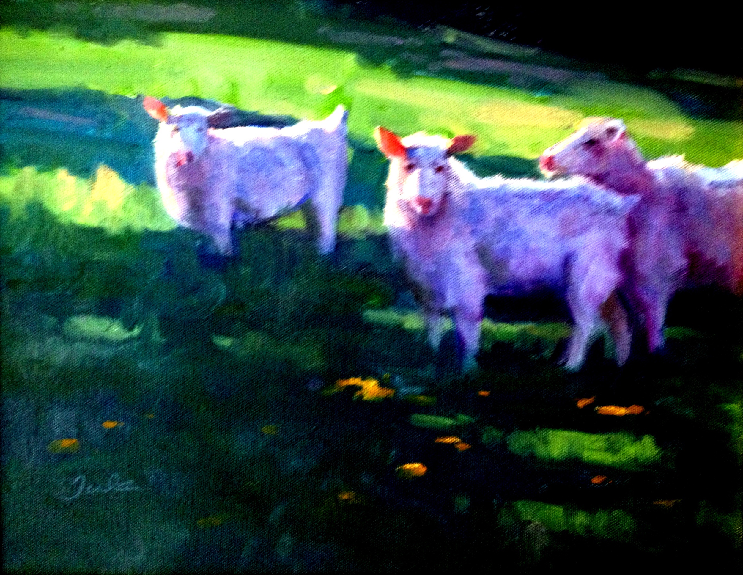 Easter Sheep- Copyright 2009