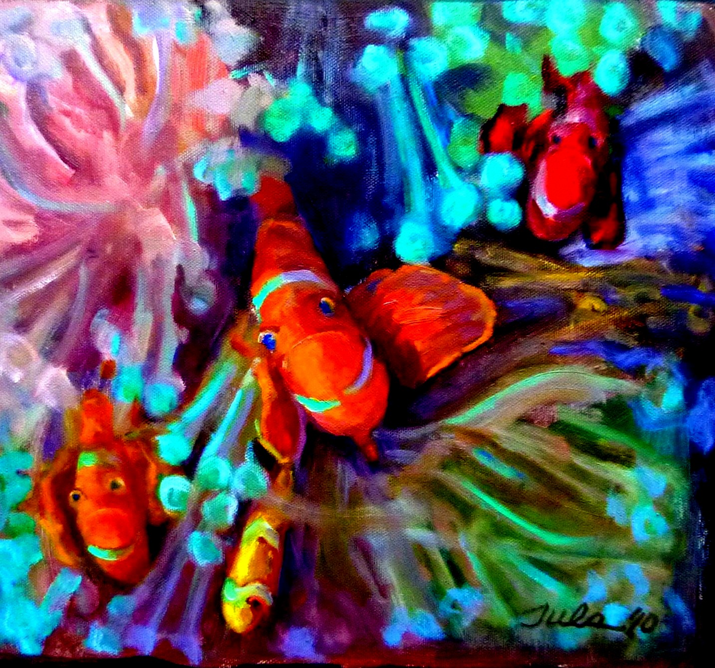 False Clown Fish- Copyright 2010