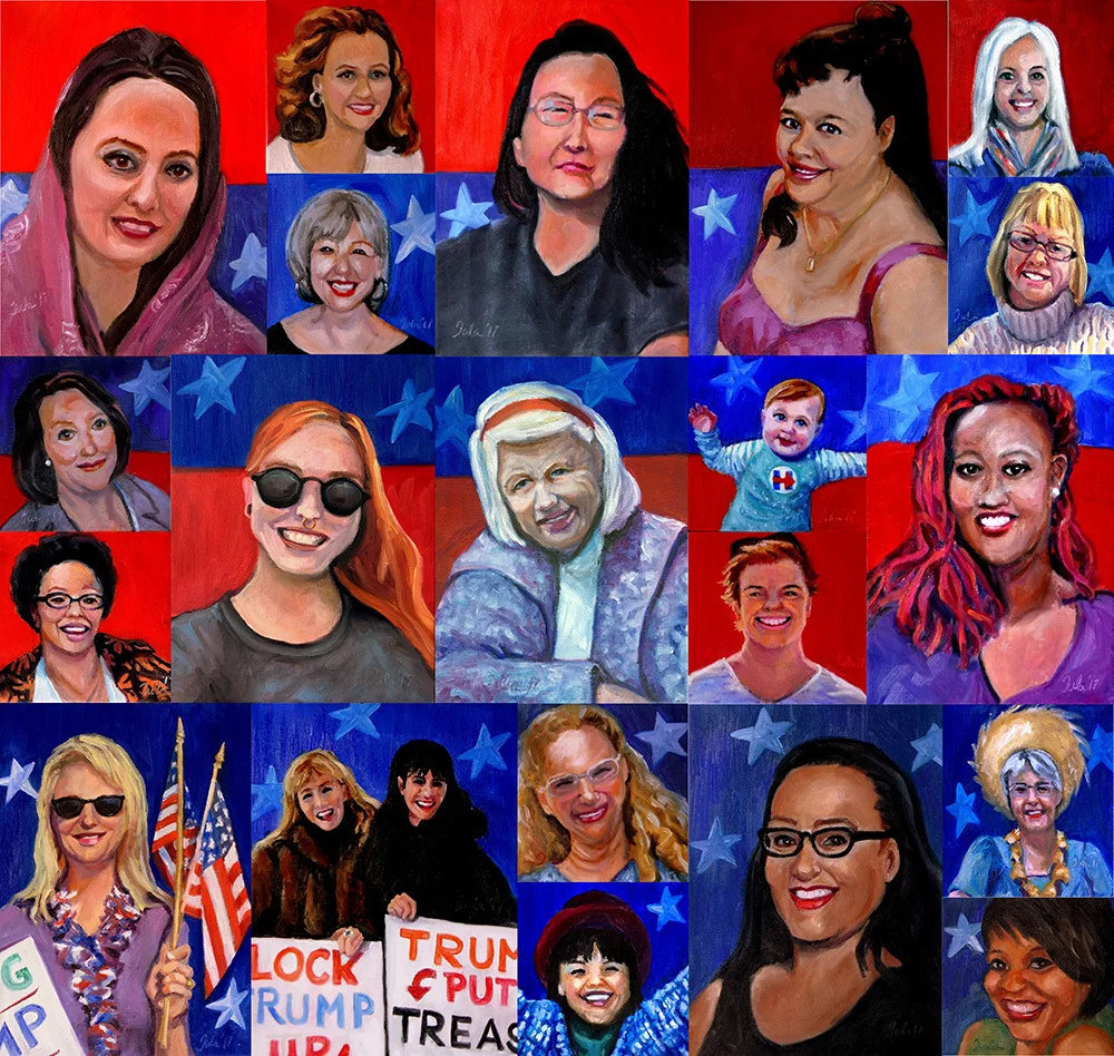 The Women's March- Copyright 2017