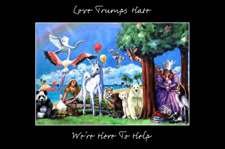 We're Here To Help- Poster