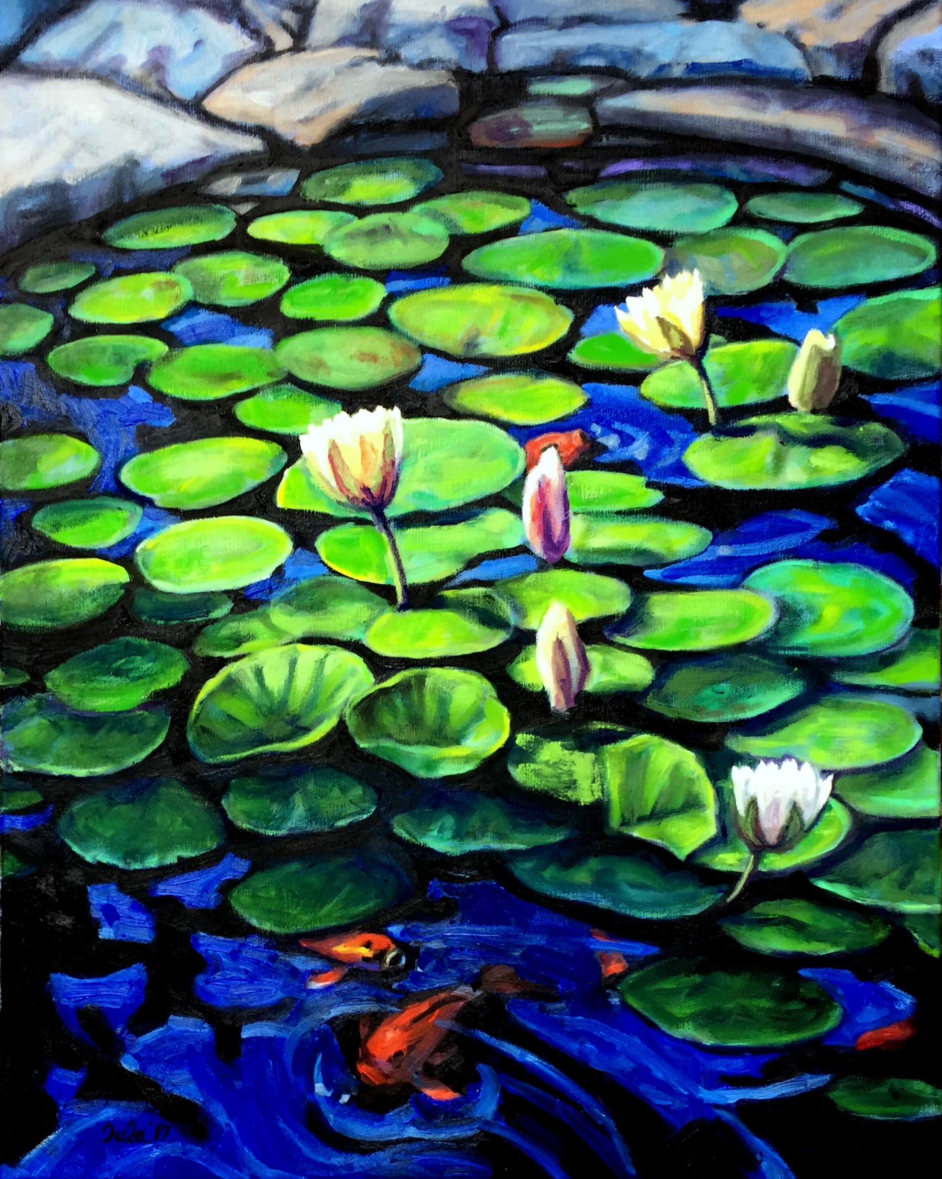 The Lily Pond- Copyright 2017