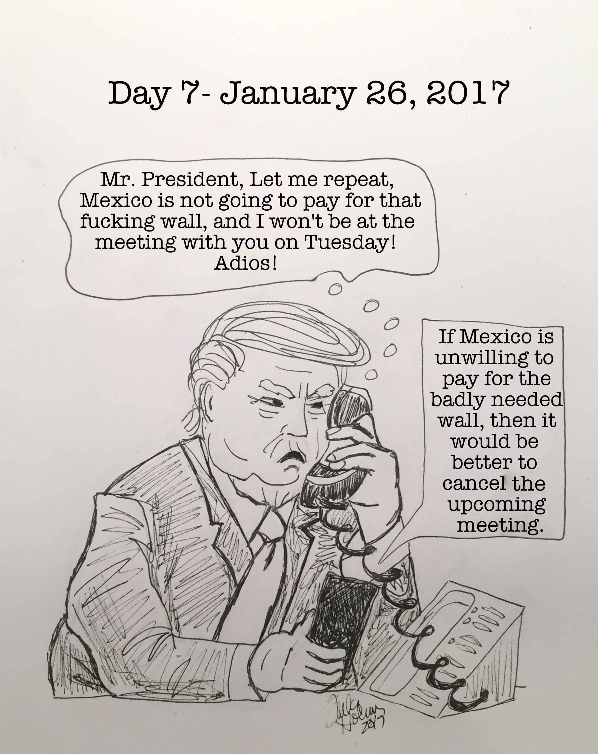 Day 7- January 26, 2017- Copyright 2017