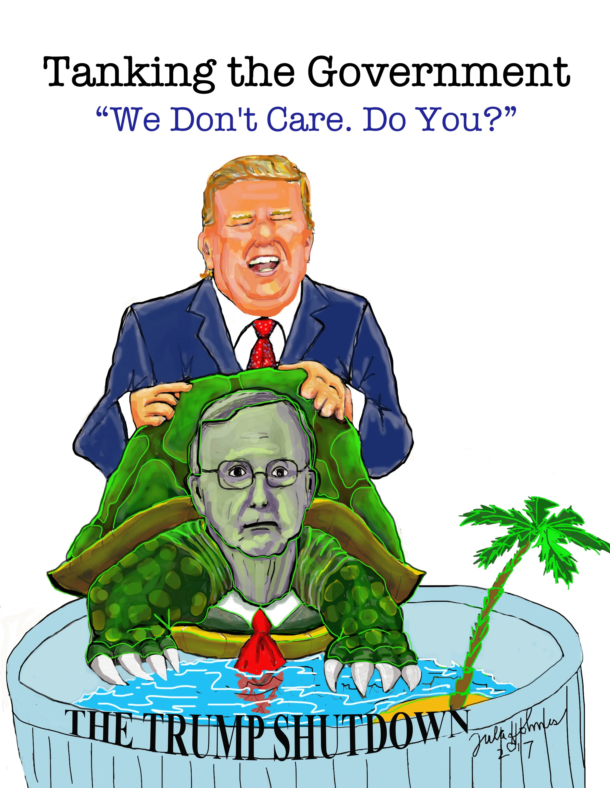 The Trump Shutdown- Copyright 2019