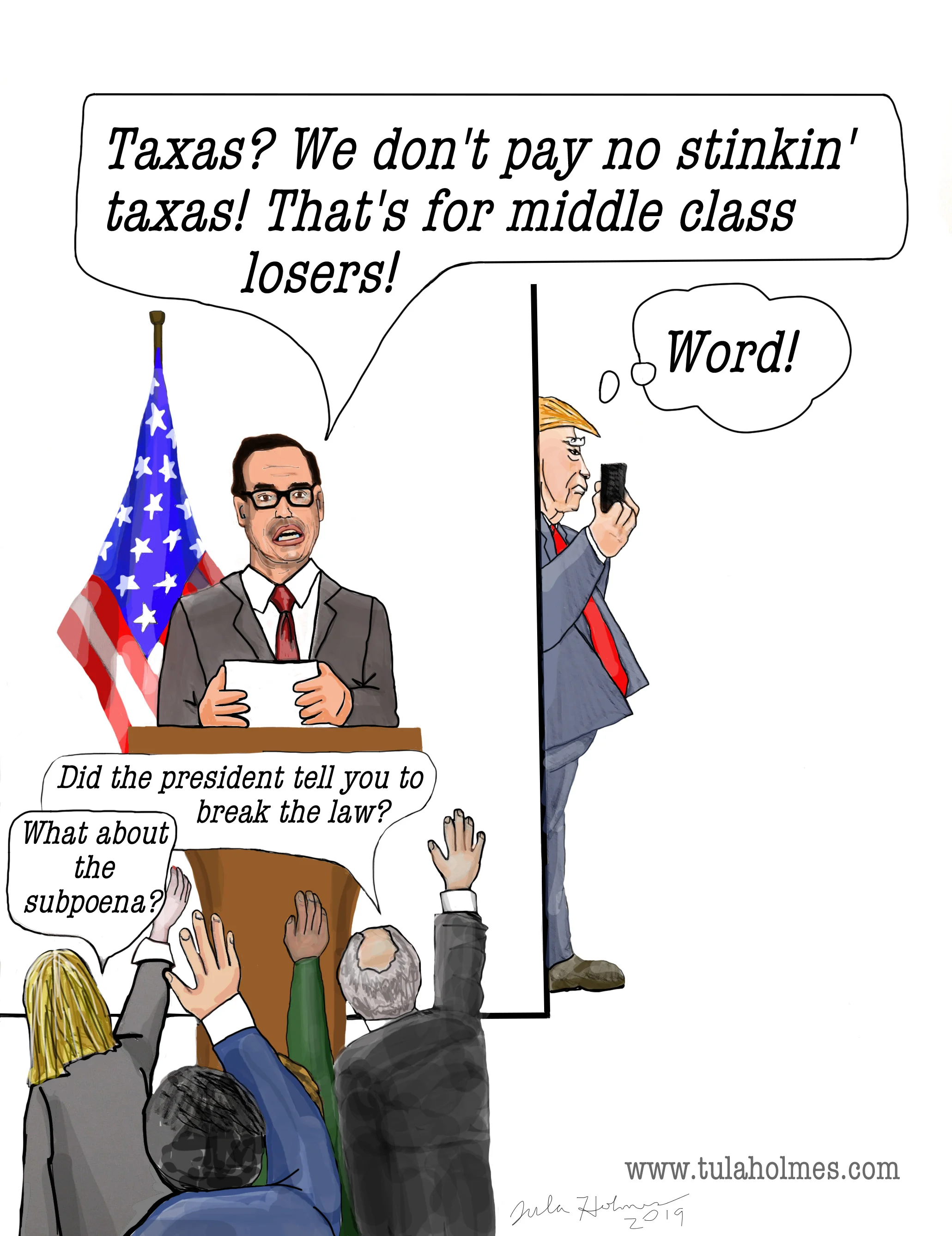 Mnuchin- Copyright 2019