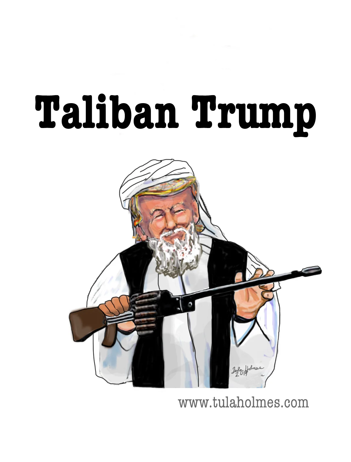 Taliban Trump- Copyright 2019