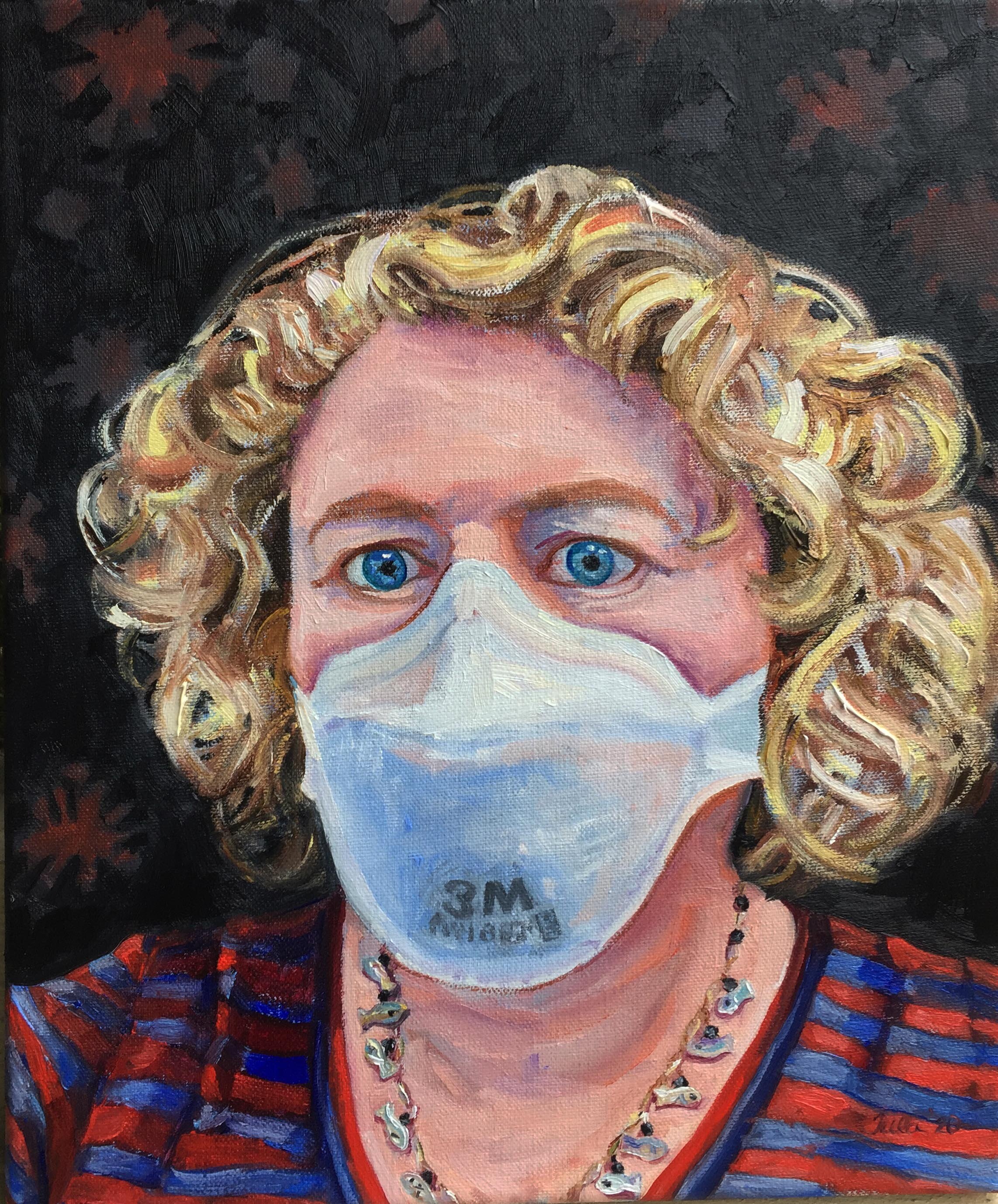 Global Pandemic Portrait #1- Seattle, WA- The Physician- Copyright 2020