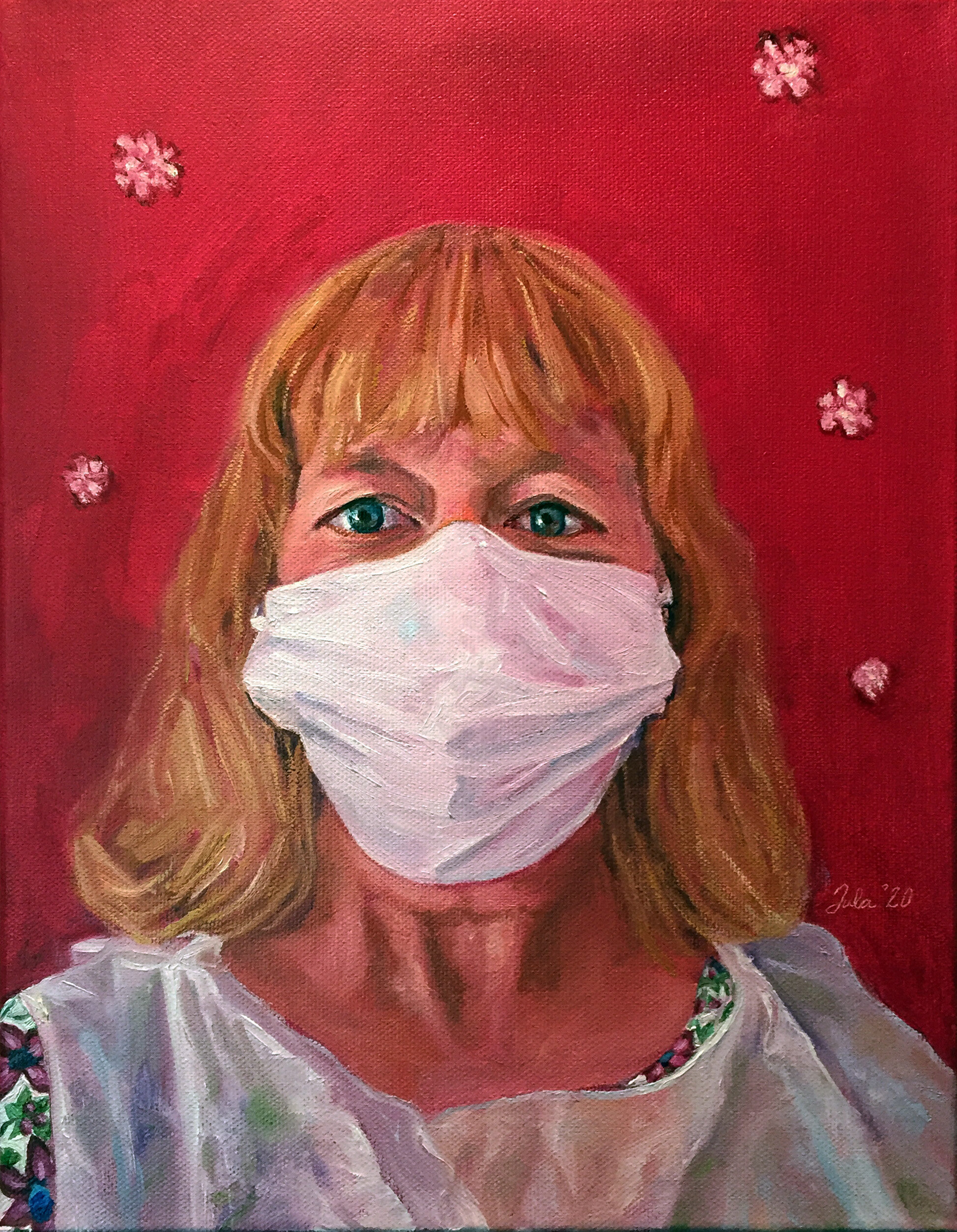 Global Pandemic Portrait #14: Swindon, England- The Councilwoman/ Nurse- Copyright 2020