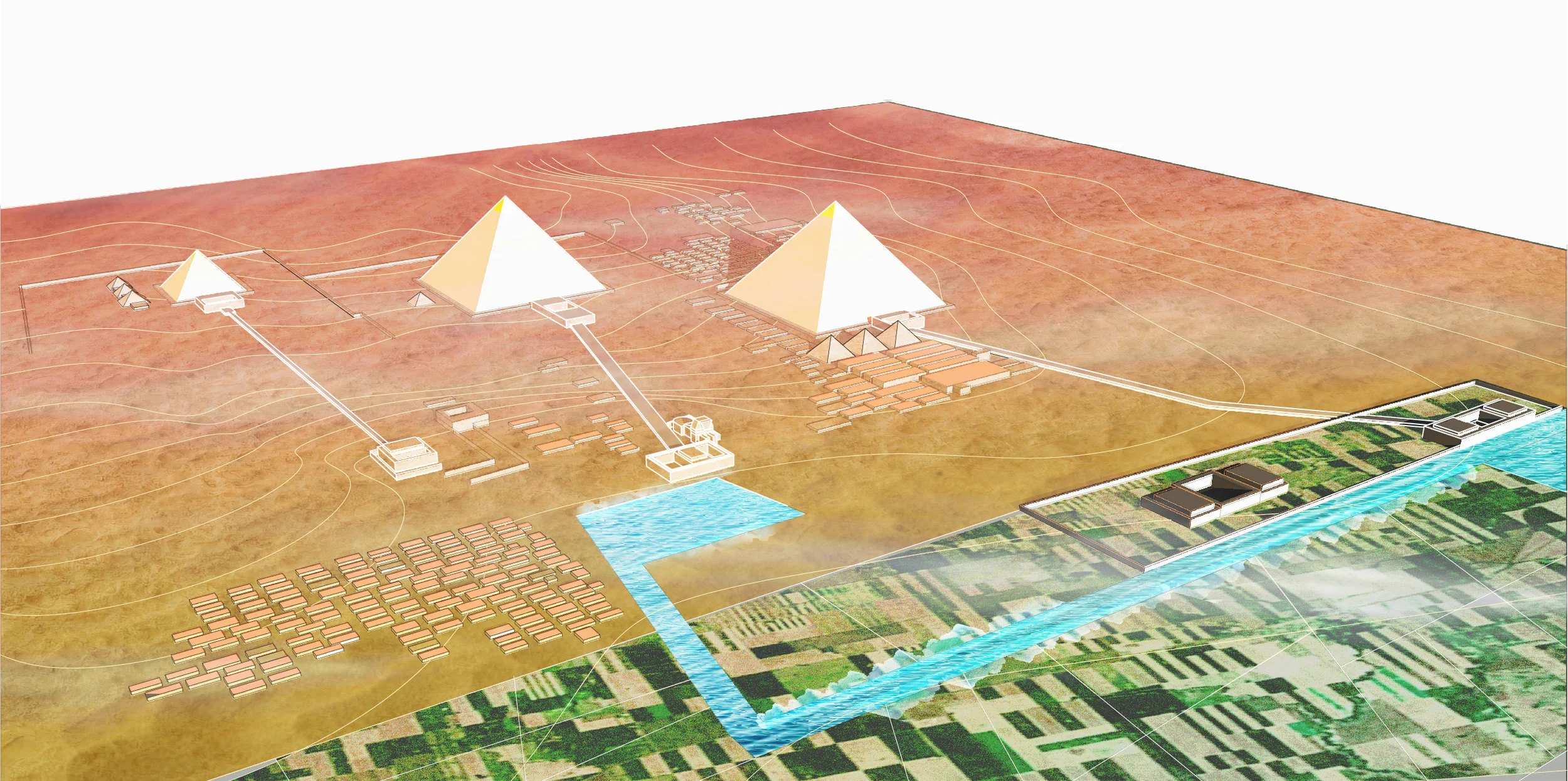 GIZA NECROPOLI: ca. 2500 BCE