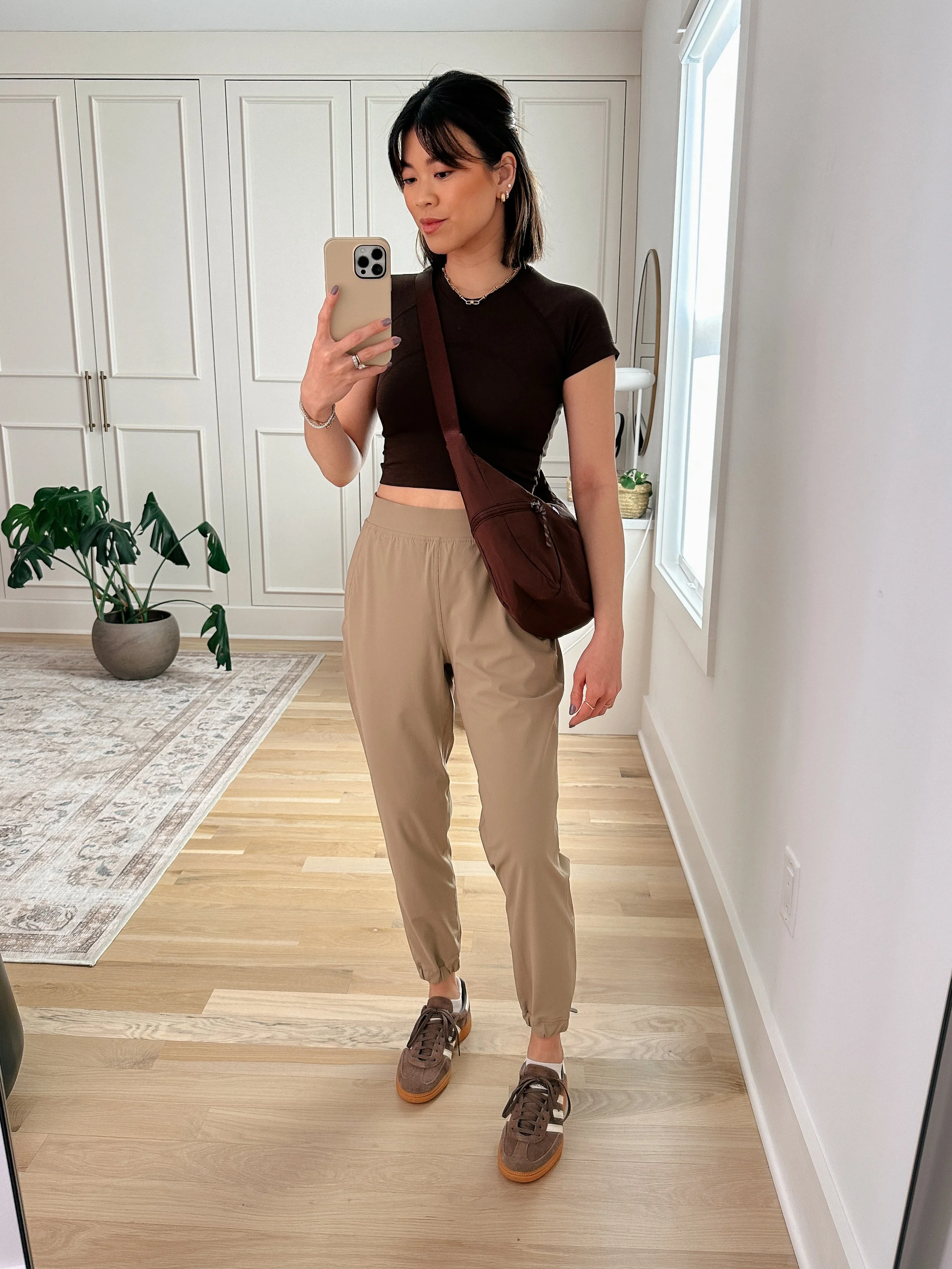 tan pants