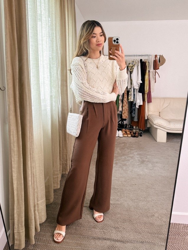 The Ultimate Abercrombie Tailored Pant Comparison - My Favorite Trousers  for Spring & How to Style Them — by CHLOE WEN