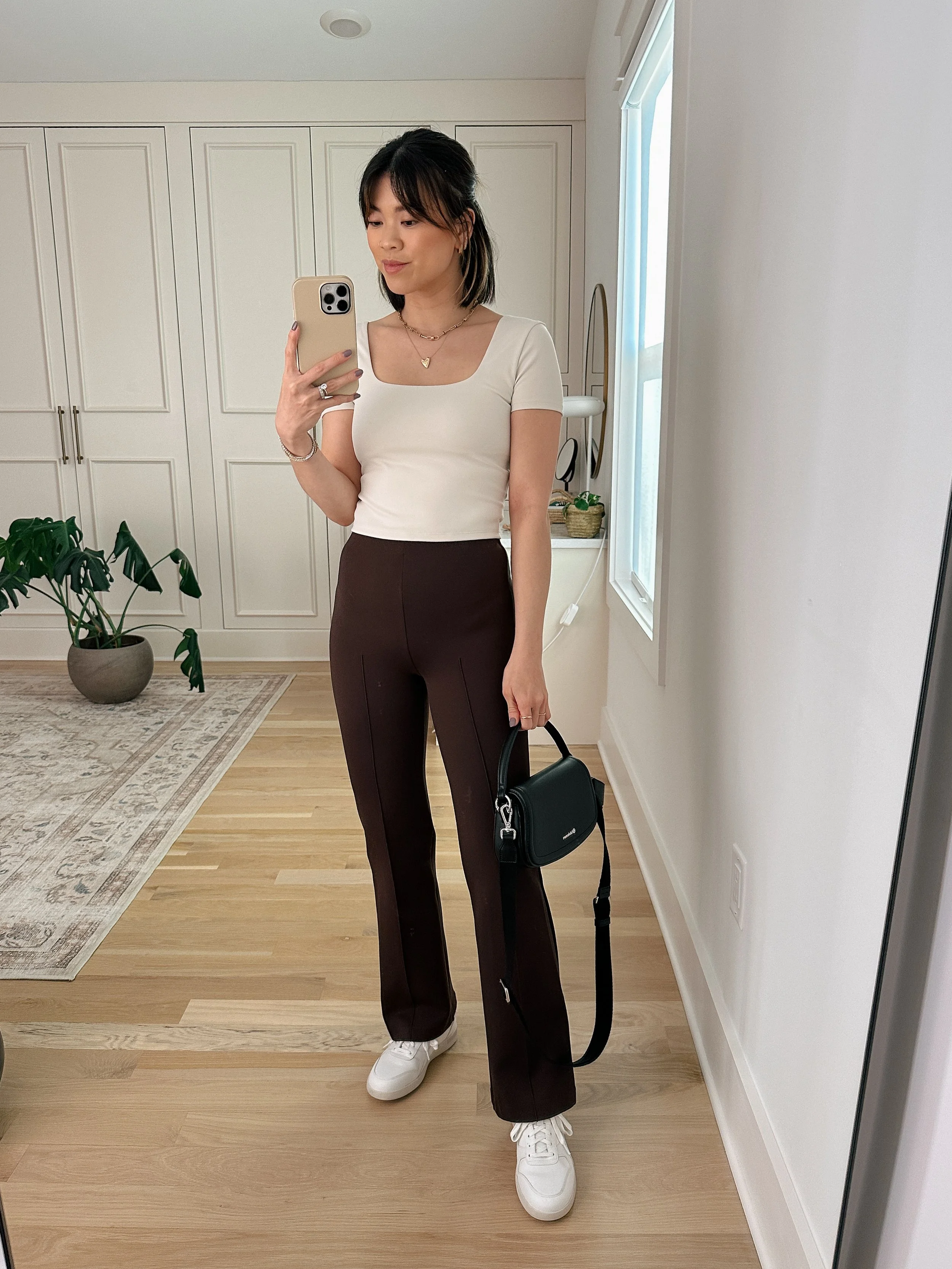 cream work top