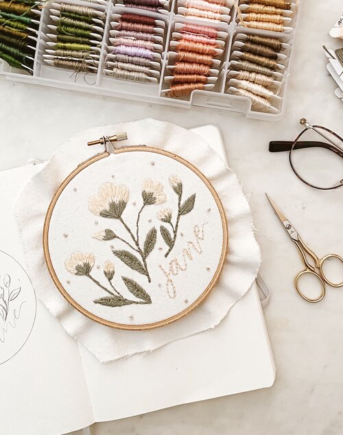 House Embroidery Pattern — by CHLOE WEN