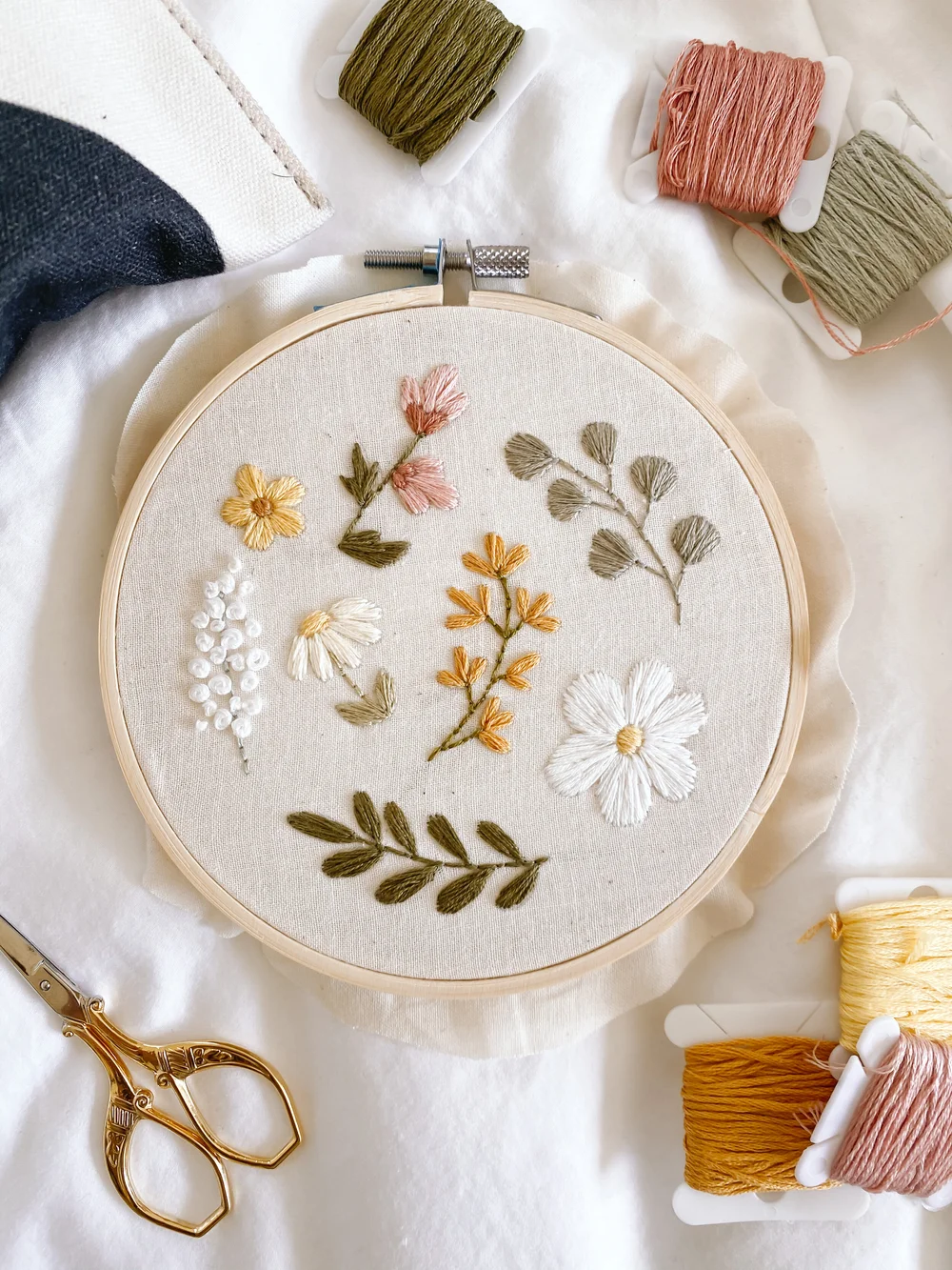 How To Embroider Step by Step: Embroidery For Beginners — by CHLOE WEN