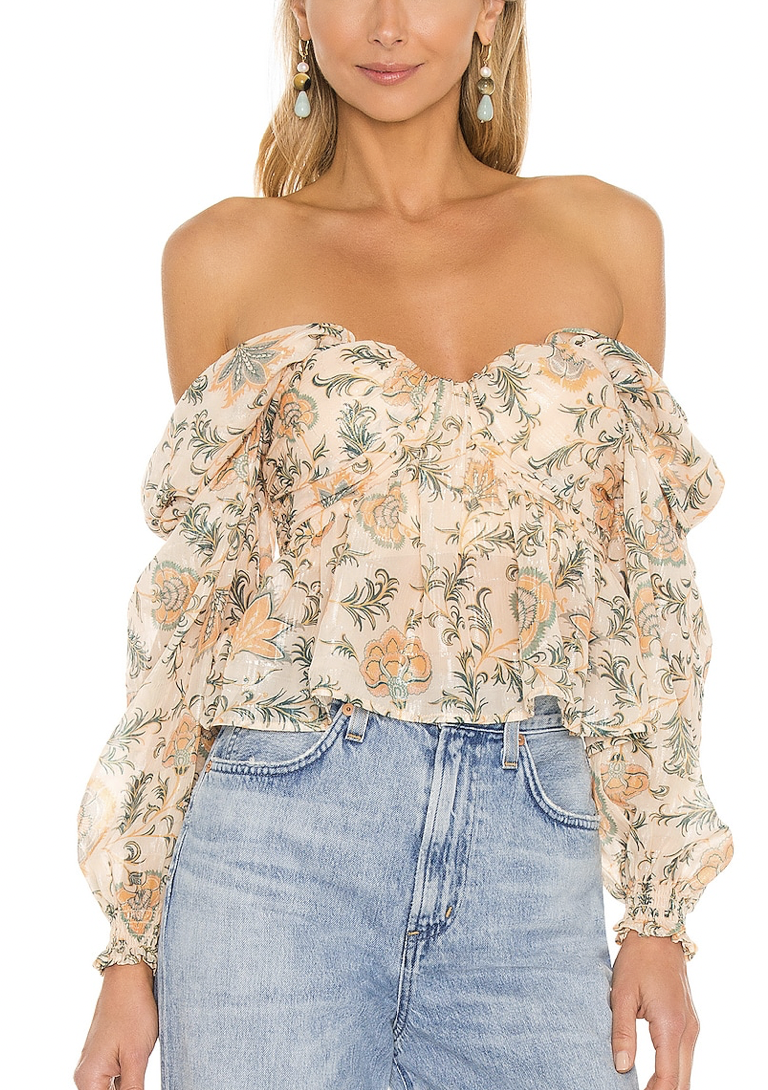 x Sofia Richie Burna Blouse