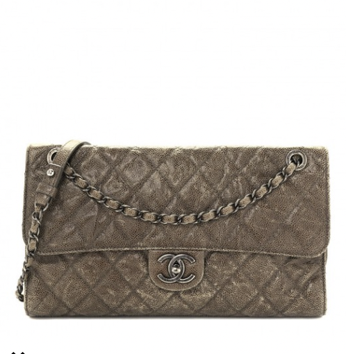 Chanel Crumpled Grained Calfskin