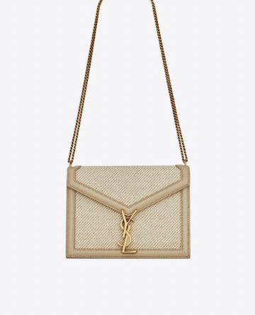 YSL Medium Casandra Bag in Canvas