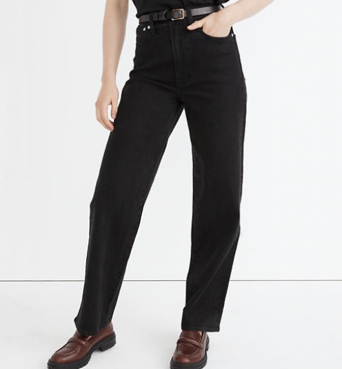 The Petite Perfect Vintage Wide-Leg Jean in Belmere Wash
