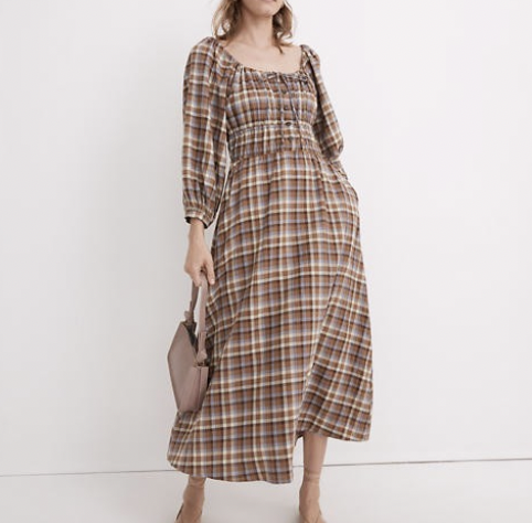 Petite Gauze Sophia Midi Dress
