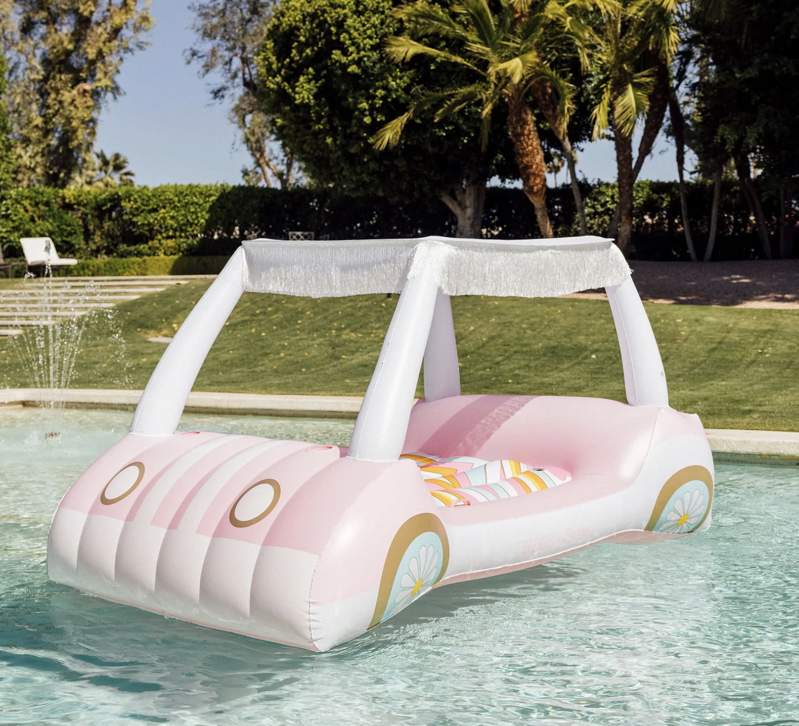 FUNBOY x Malibu Barbie™ Golf Cart Pool Float