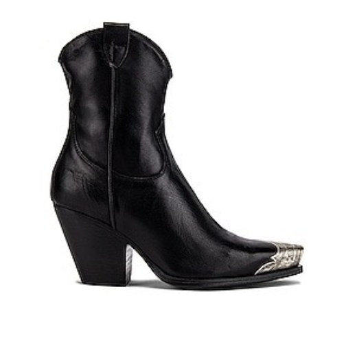 Free People Brayden Western Boot in Black from Revolve.com