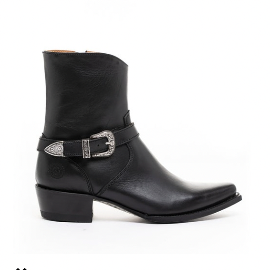 Ranch Road Boots Scarlett Buckle Black