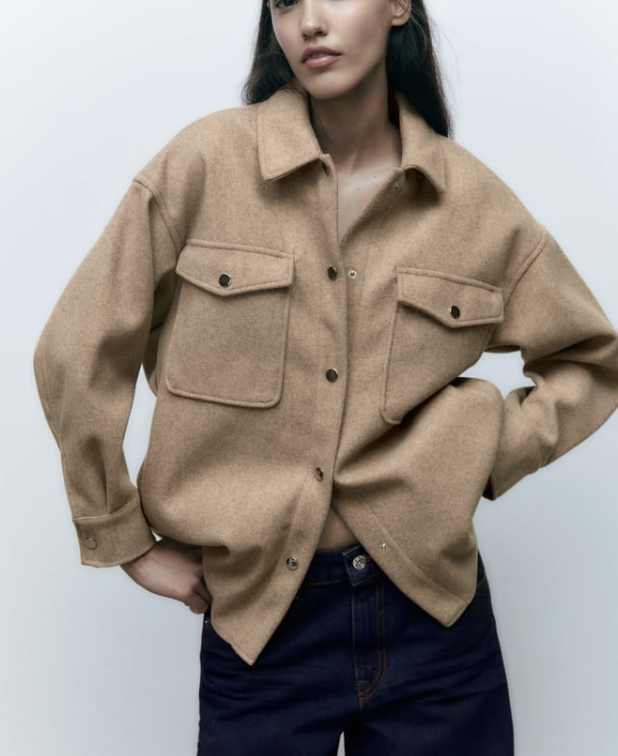 Zara Shirt Jacket