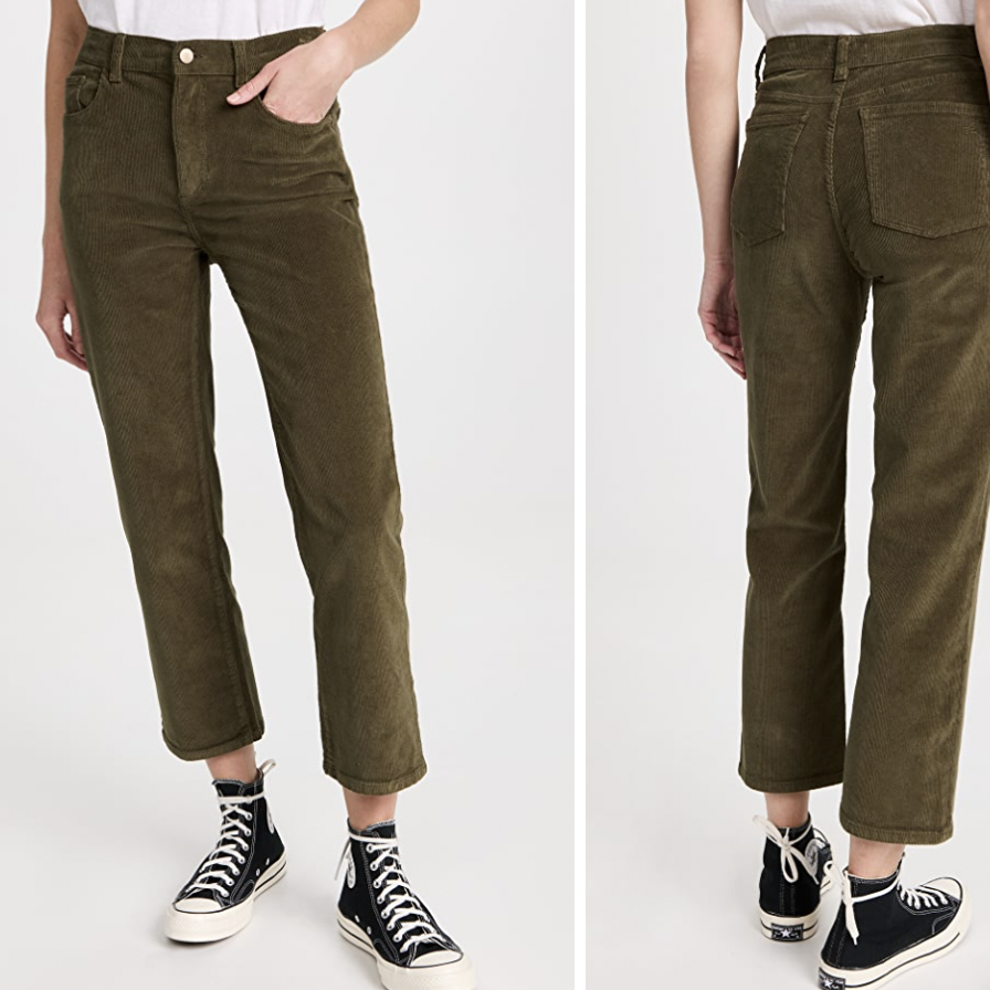 Shopbop  PATTI HIGH RISE STRAIGHT CORDUROY PANTS
