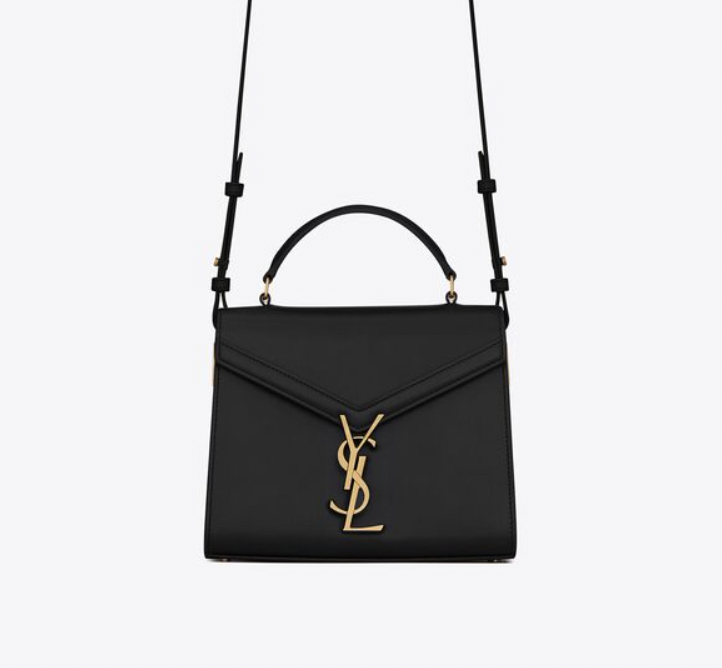 YSL CASSANDRA MINI TOP HANDLE BAG IN BOX SAINT LAURENT LEATHER