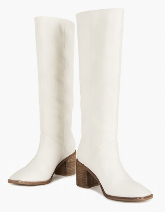 Madewell Intentionally Blank Leather Coucou Tall Boots