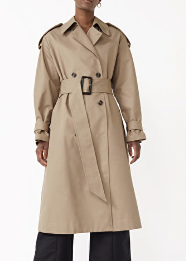 &amp; Other Stories Wide Belt Trench Coat