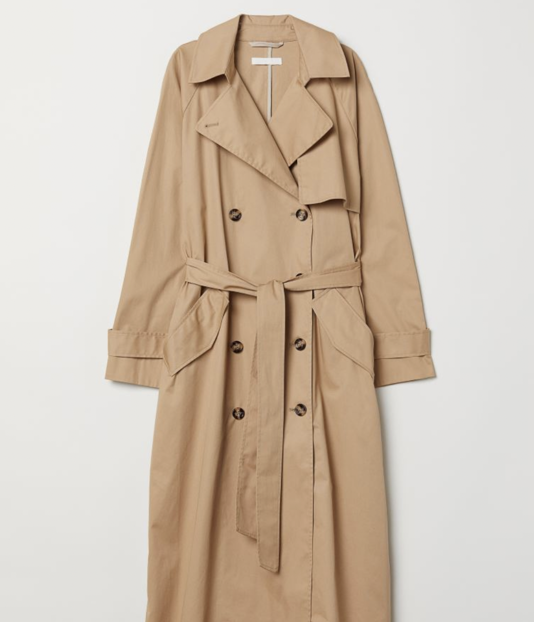 H&amp;M Long Trenchcoat