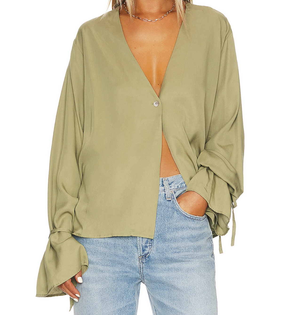 Revolve L'Academie The Sleeve Blouse